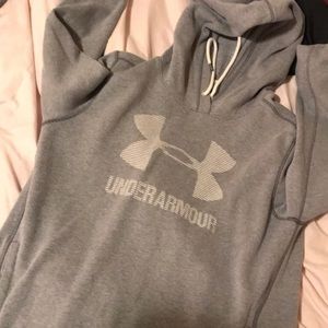 Grey under armour sweatshirt